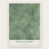 Town of Thorp, Wisconsin map print, the full design