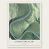South Versailles, Pennsylvania map print, the full design