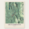Great Barrington, Massachusetts map print, the full design