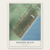 Surfside Beach, South Carolina map print, the full design
