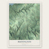 Buffington, Pennsylvania map print, the full design