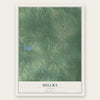 Millry, Alabama map print, the full design