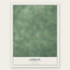 Gibson, Michigan map print, the full design