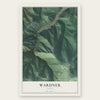 Wardner, Idaho map print, the full design