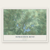 Horseshoe Bend, Arkansas map print, the full design