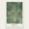 Henning, Minnesota map print, the full design