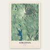 Stratton, Vermont map print, the full design