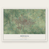 Sedalia, Missouri map print, the full design