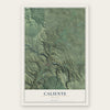 Caliente, Nevada map print, the full design