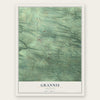 Grannis, Arkansas map print, the full design