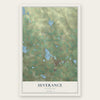 Severance, Colorado map print, the full design