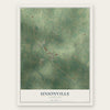 Unionville, Tennessee map print, the full design