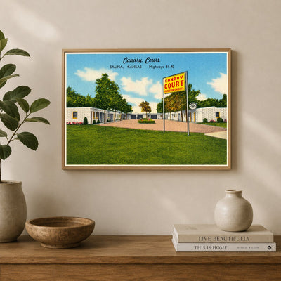 Salina, KS: Canary Court, Salina, Kansas, Highways 81-40