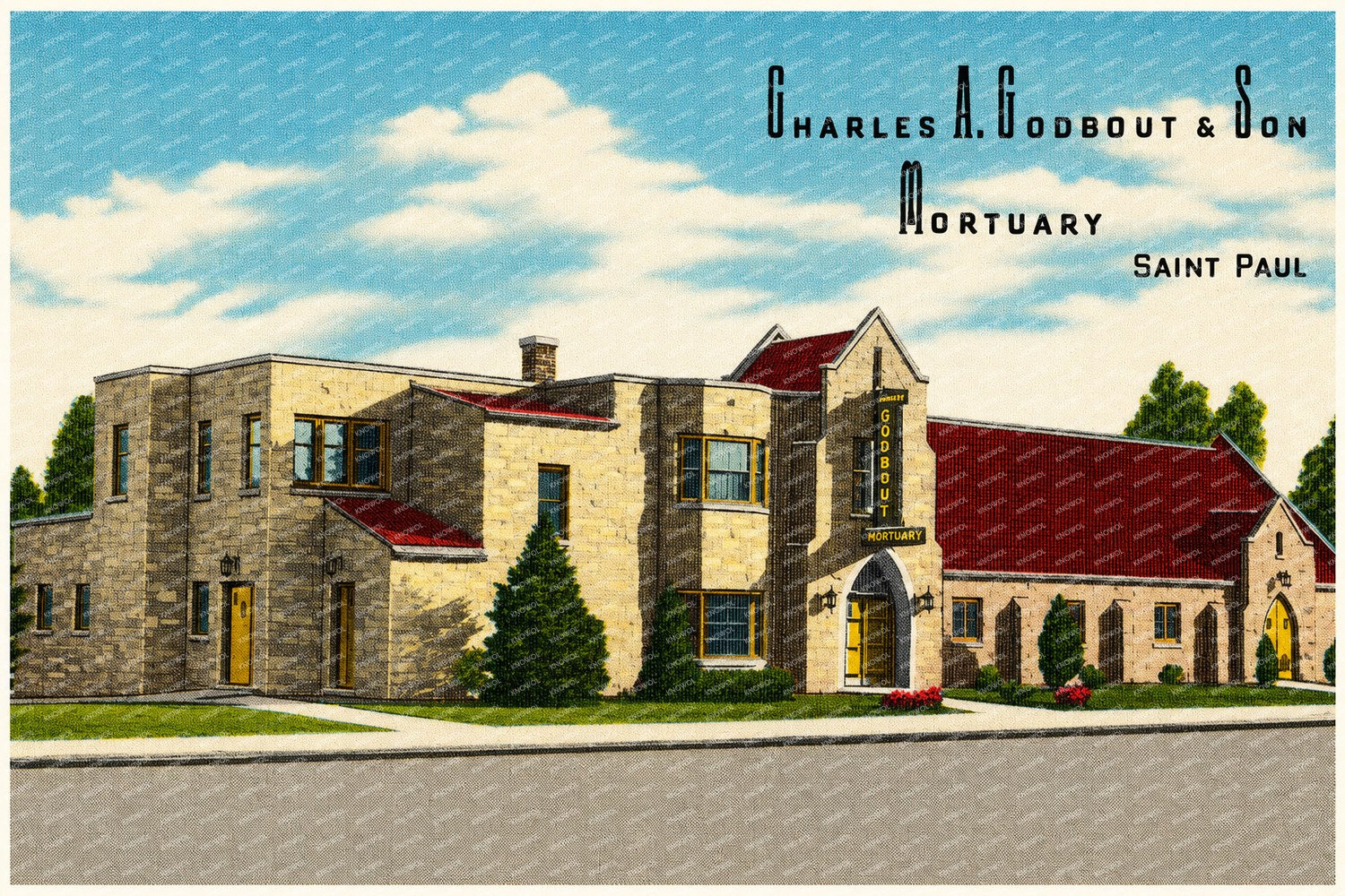St. Paul, MN: Charles A. Godbout & Son Mortuary, Saint Paul