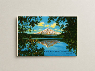 Hood, Mount, OR: Mt. Hood, Oregon, reflection in Lost Lake