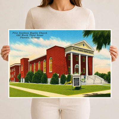Phoenix, AZ: First Southern Baptist Church, 1202 North Third Street