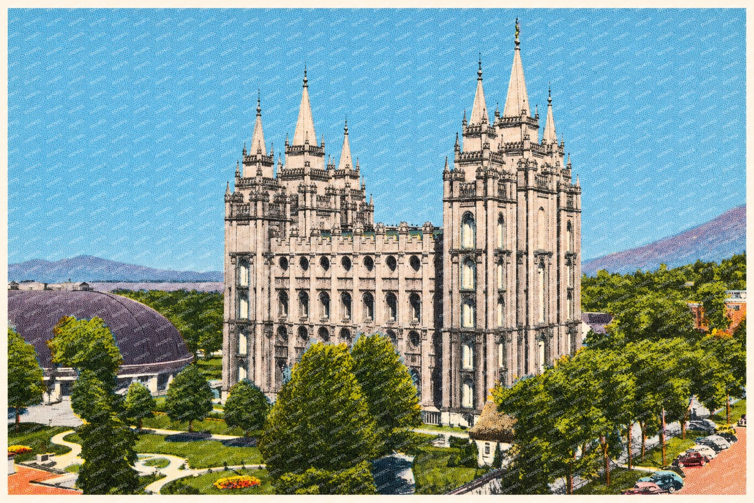 Salt Lake City, UT: Mormon Temple