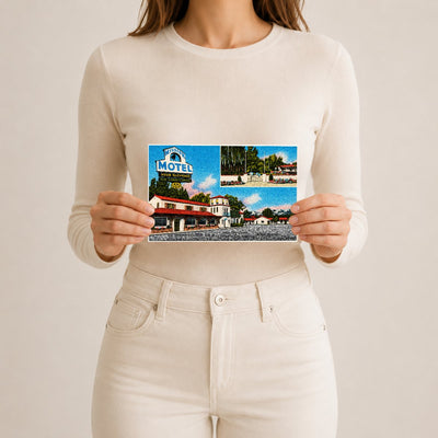 Boise, ID: Mission Motel, near city center, U.S. highways 20-30 and 26, west in city limits