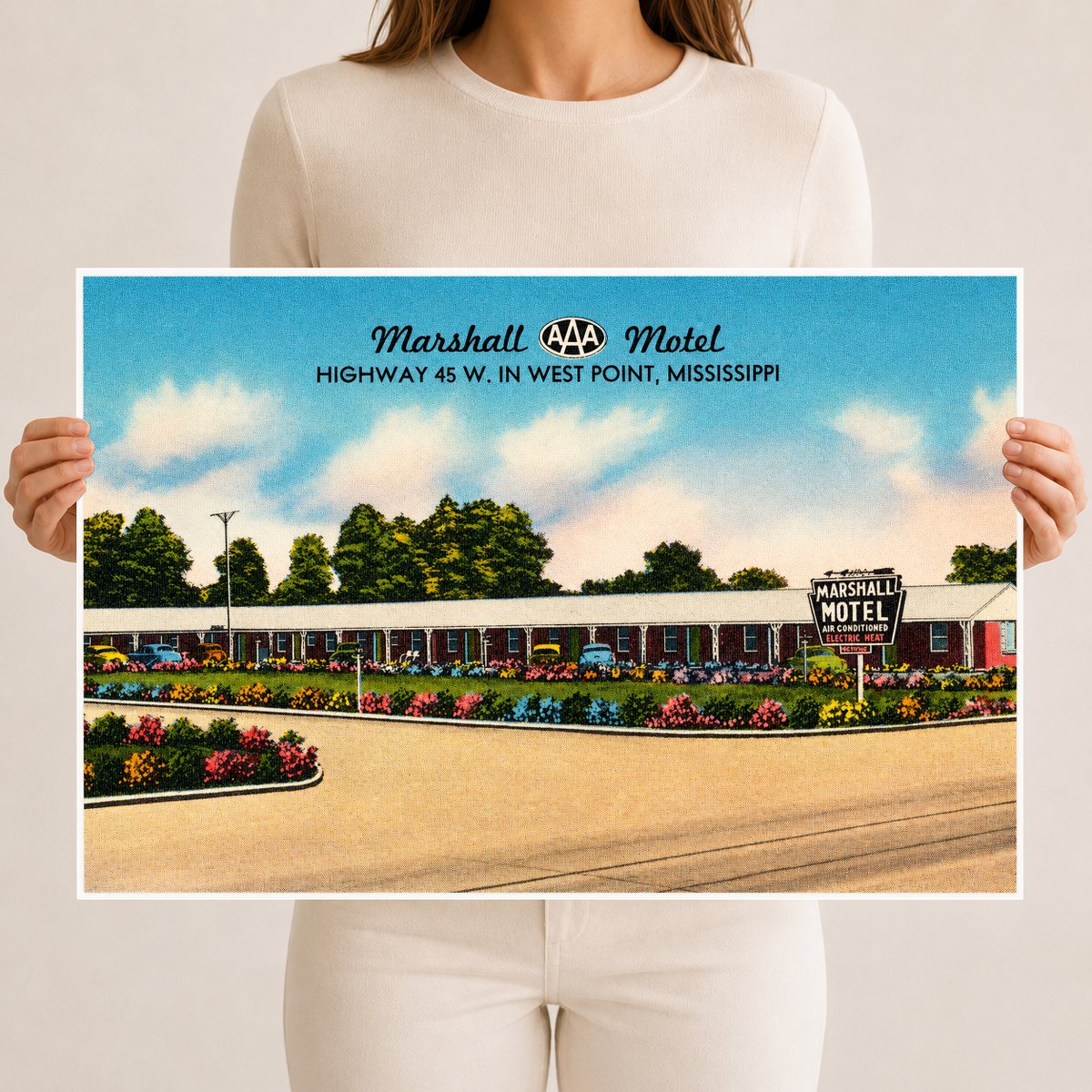 West Point, MS: Marshall Motel, Highway 45 W. In West Point