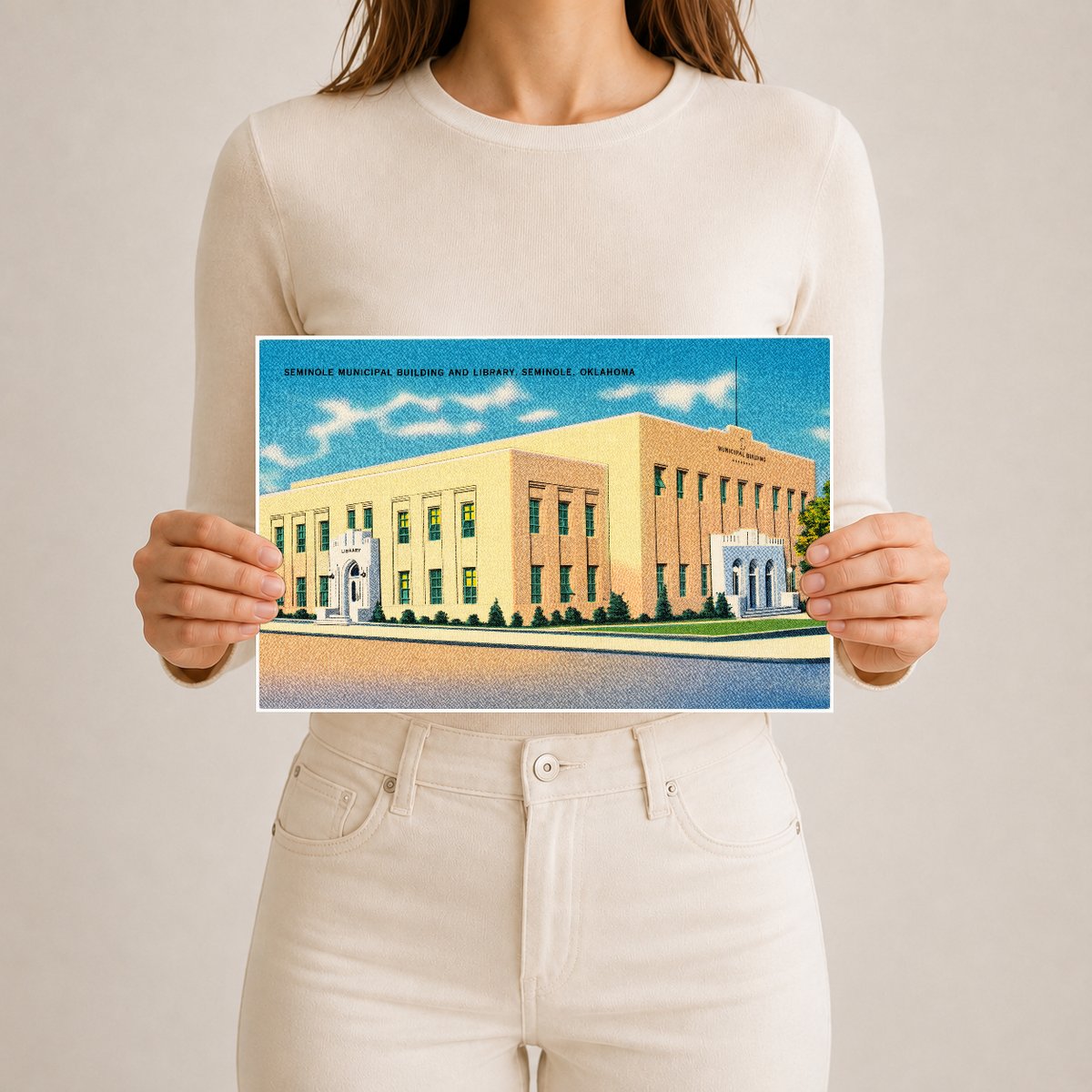 Seminole, OK: Seminole Municipal Building and Library