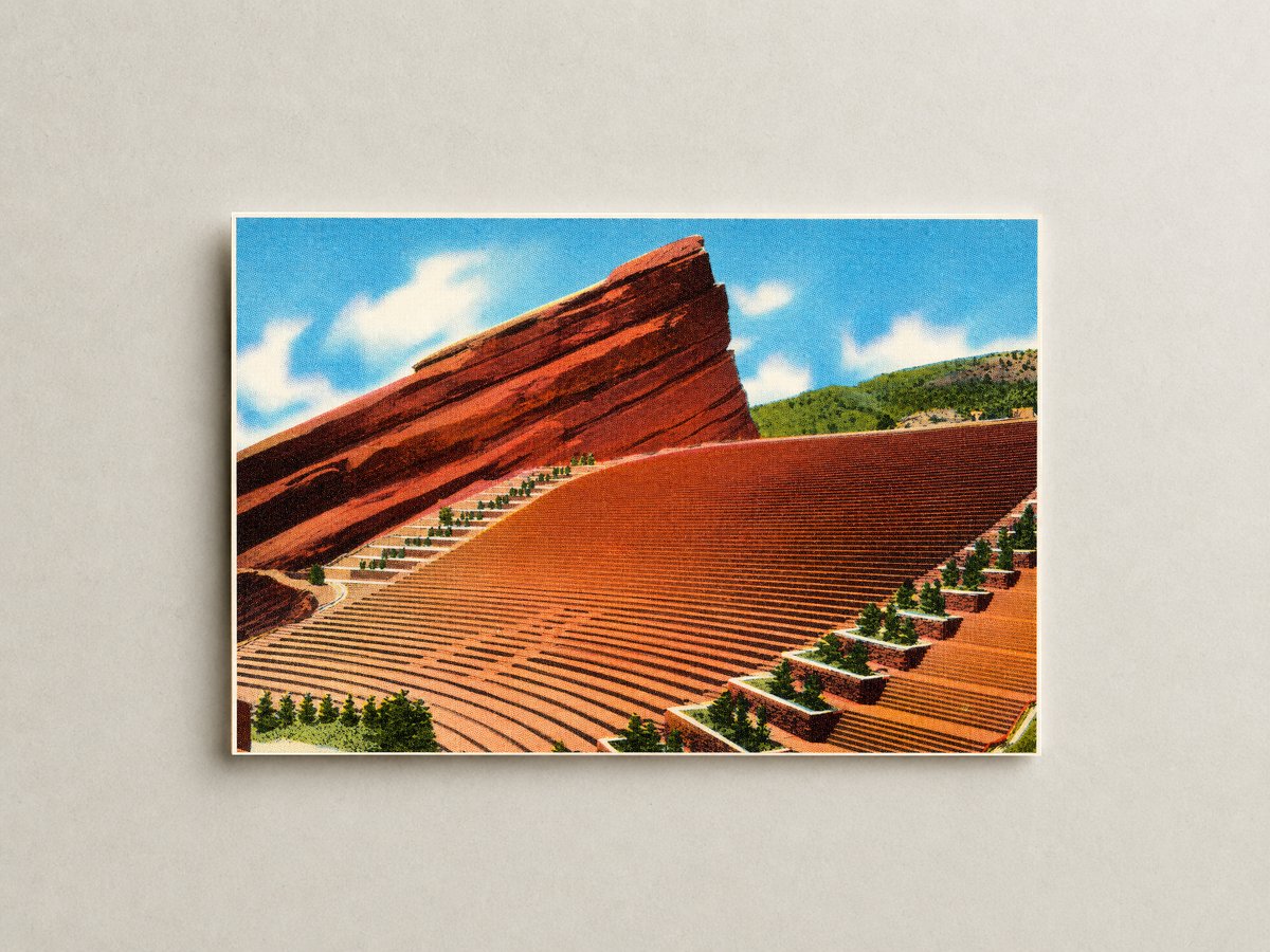 CO: Red Rock Theatre, Park of the Red Rocks, Denver Mountain Parks