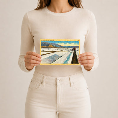 Great Salt Lake, UT: Salt beds