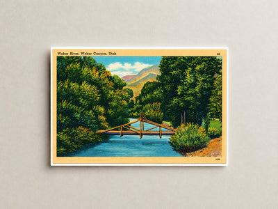 Weber Canyon, UT: Weber River