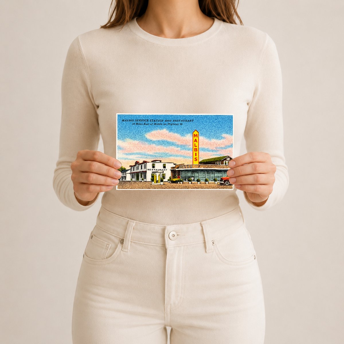 Mobile, AL: Malbis Service Station and Restaurant