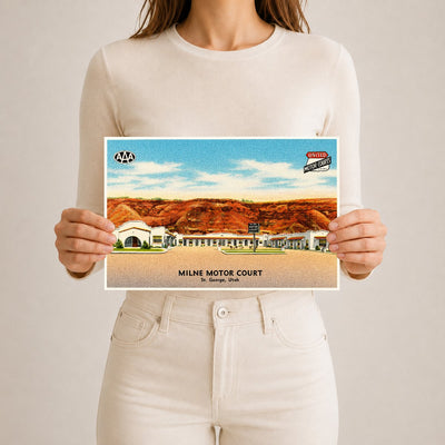 Saint George, UT: Milne Motor Court, St. George