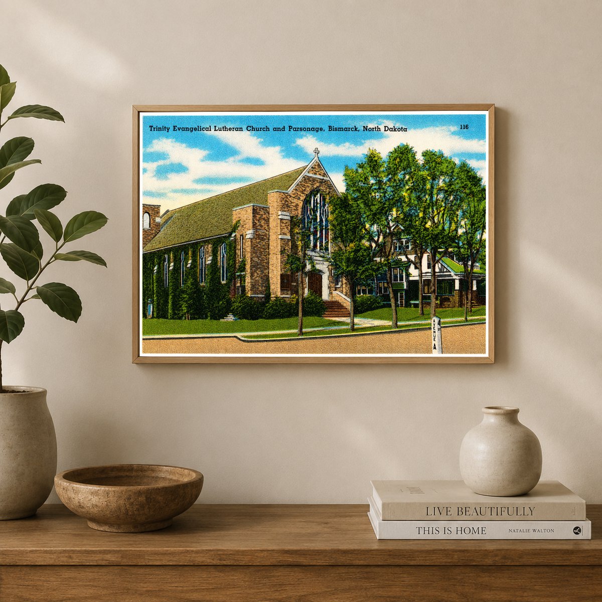 Bismarck, ND: Trinity Evangelical Lutheran Church and Parsonage