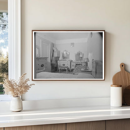 1936 Bronx Apartment Bedroom Interior of Nathan Katz - Available at KNOWOL