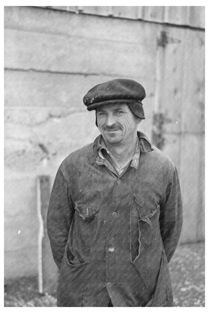 1936 Farmer in Emmet County Iowa during Great Depression - Available at KNOWOL