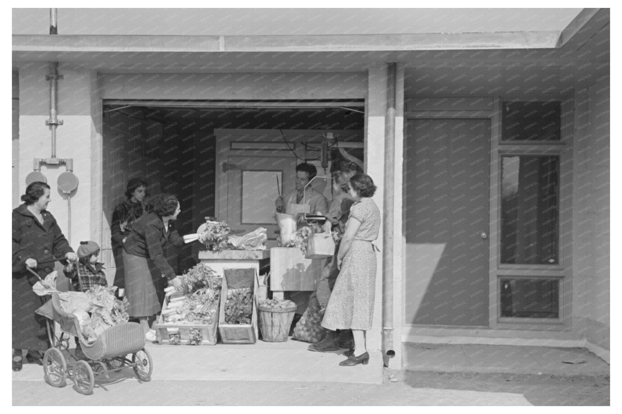 1936 Jersey Homesteads Grocery and Kosher Meat Shop - Available at KNOWOL