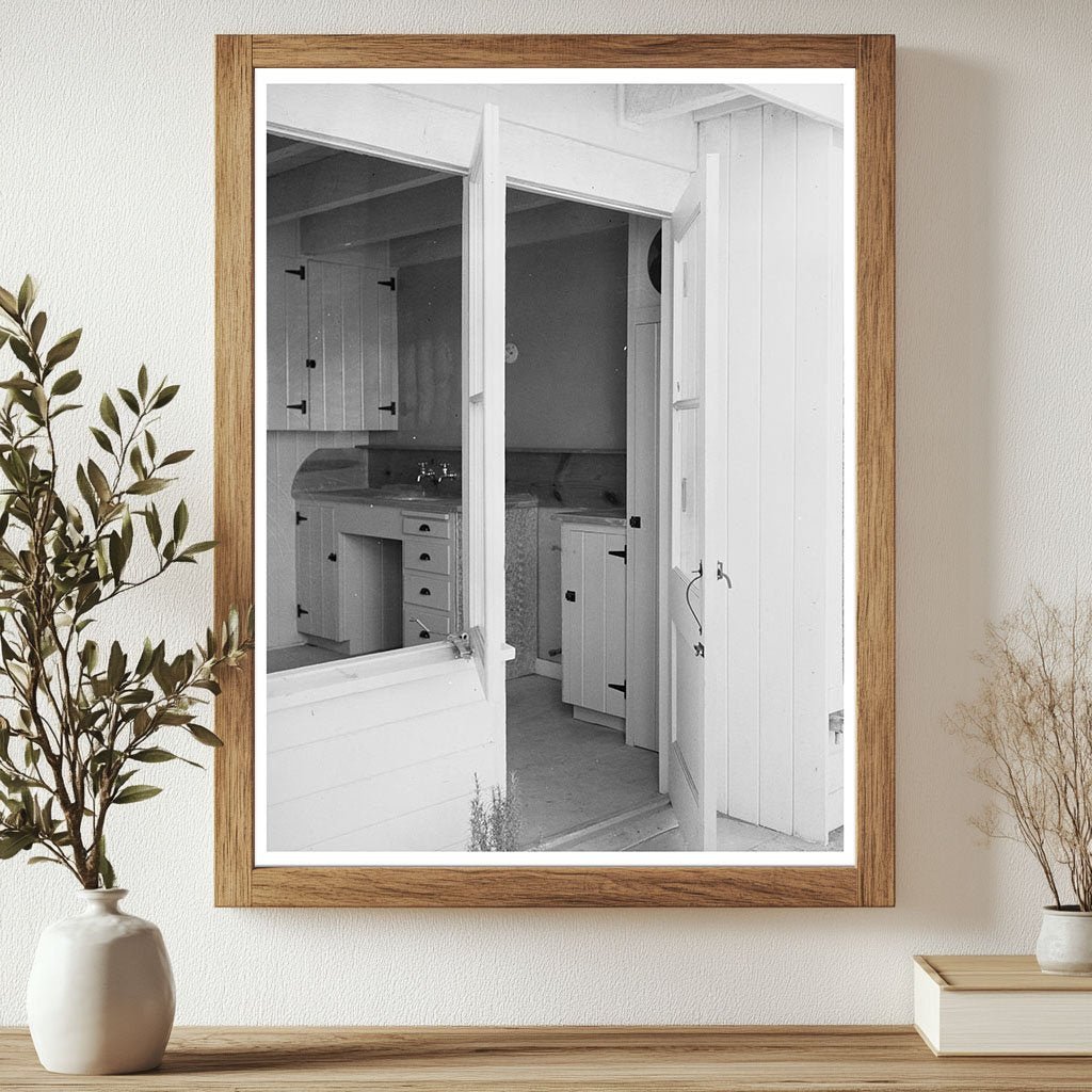 1936 Kitchen Interior in Chandler Arizona FSA/OWI Collection - Available at KNOWOL