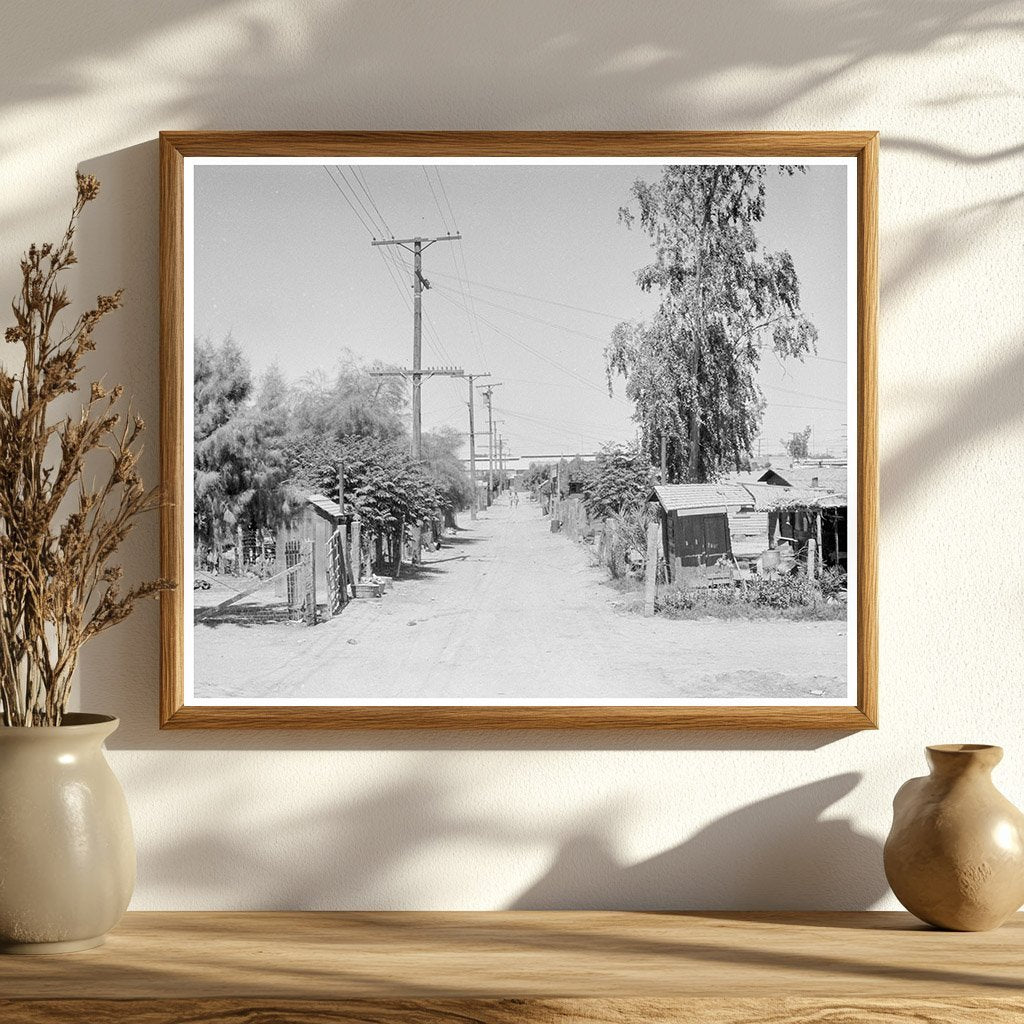 1936 Mexican Field Workers Homes in Brawley California - Available at KNOWOL