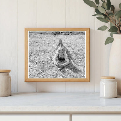 1936 Photograph of Boy Facing Education Challenges - Available at KNOWOL