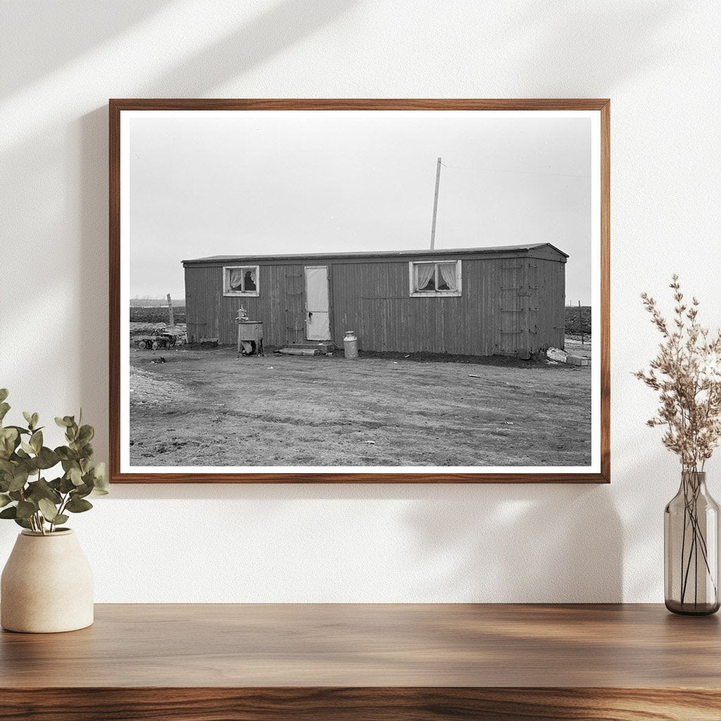 1936 Railroad Car Home of Potato Farmer in Iowa - Available at KNOWOL