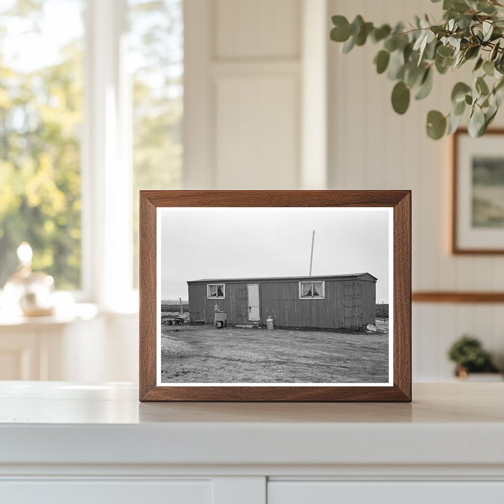 1936 Railroad Car Home of Potato Farmer in Iowa - Available at KNOWOL