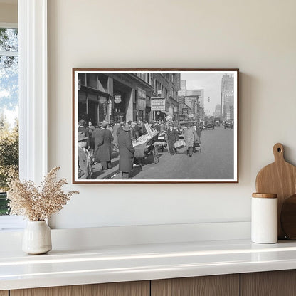 1936 Street Scene 38th Street and 7th Avenue NYC - Available at KNOWOL