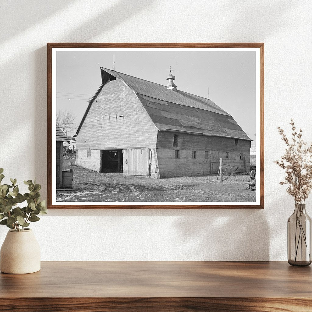 1936 Vintage Barn on J.E. Herbrandson Farm Iowa - Available at KNOWOL