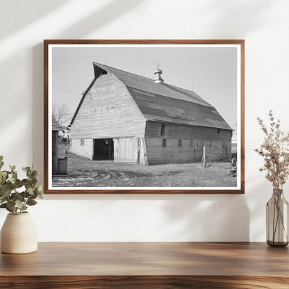1936 Vintage Barn on J.E. Herbrandson Farm Iowa - Available at KNOWOL