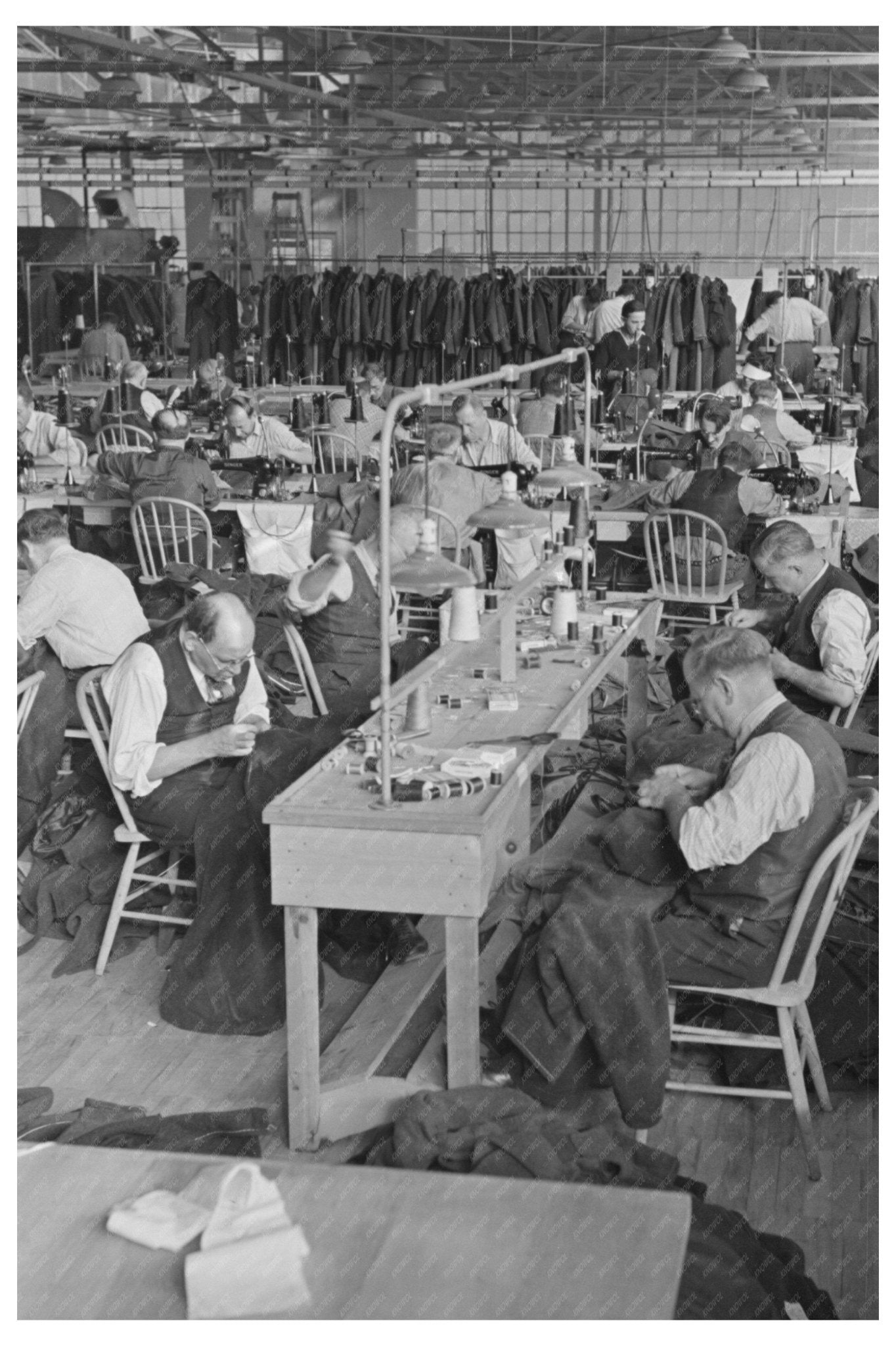 1936 Vintage Cooperative Garment Factory in Hightstown NJ - Available at KNOWOL