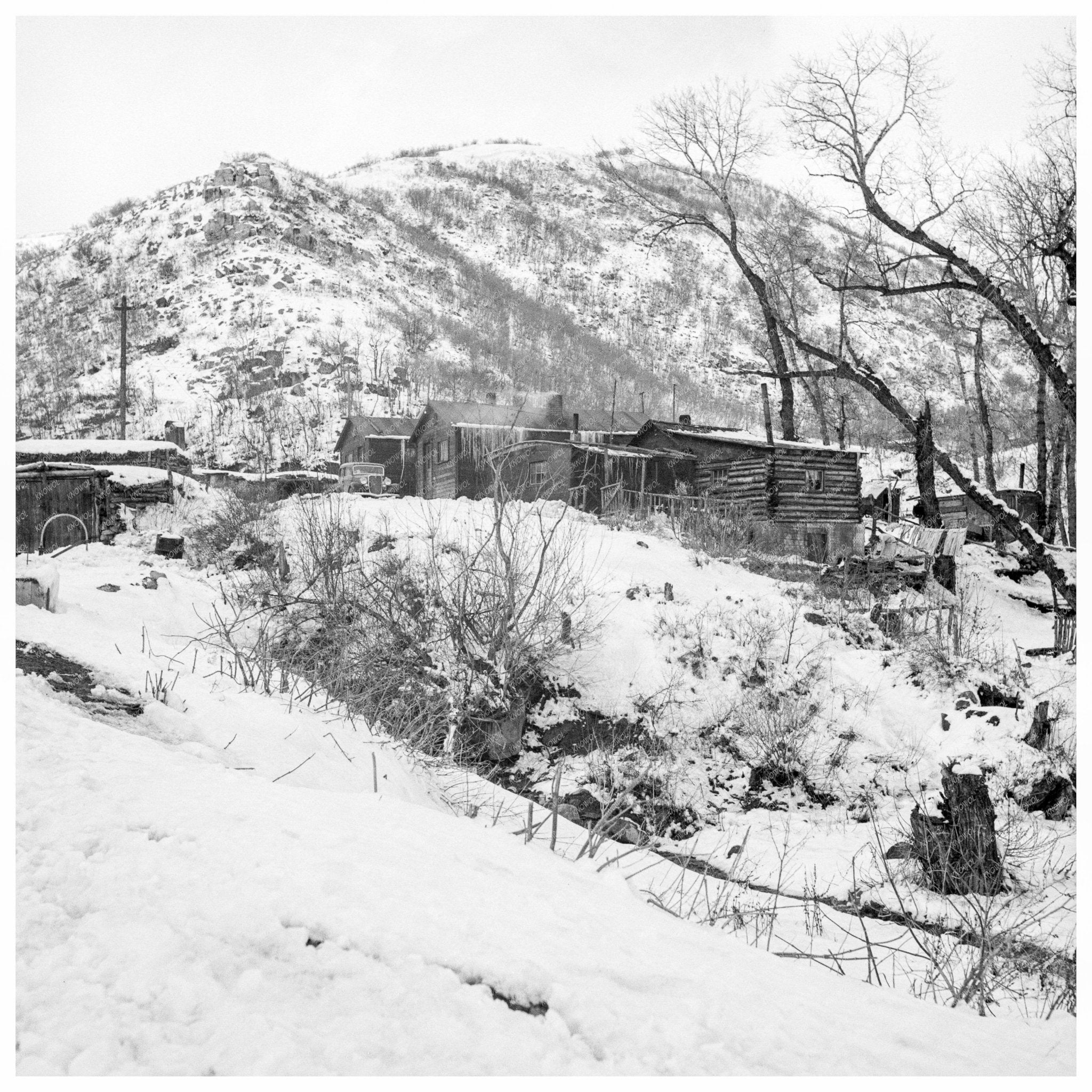 1936 Vintage Housing in Coal Town Consumers Utah - Available at KNOWOL