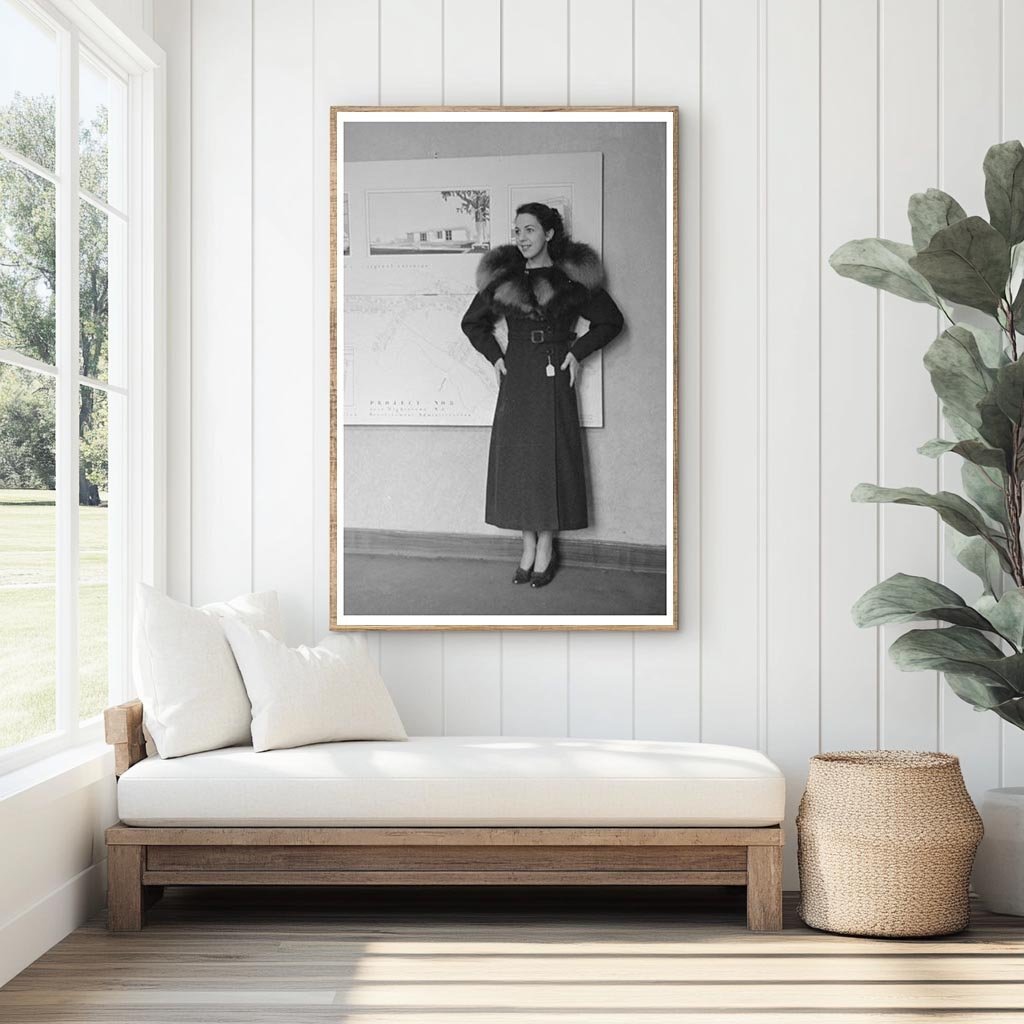 1936 Vintage Mannequin Coat from Jersey Homesteads Factory - Available at KNOWOL