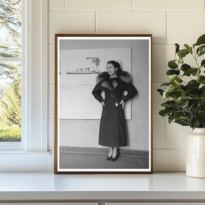 1936 Vintage Mannequin Coat from Jersey Homesteads Factory - Available at KNOWOL