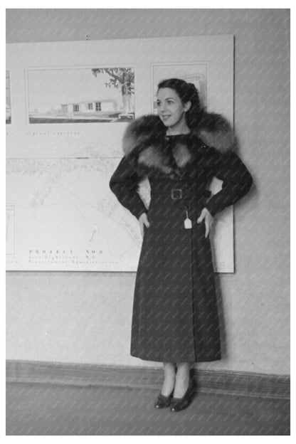 1936 Vintage Mannequin Coat from Jersey Homesteads Factory - Available at KNOWOL