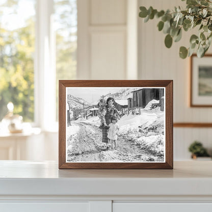 1936 Vintage Photo of Coal Town Families in Price Utah - Available at KNOWOL