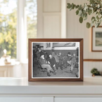 1936 Vintage Photo of Pool Hall in Spencer Iowa - Available at KNOWOL