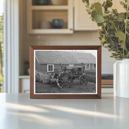 1936 Vintage Tractor on Roy Merriott Farm Iowa - Available at KNOWOL