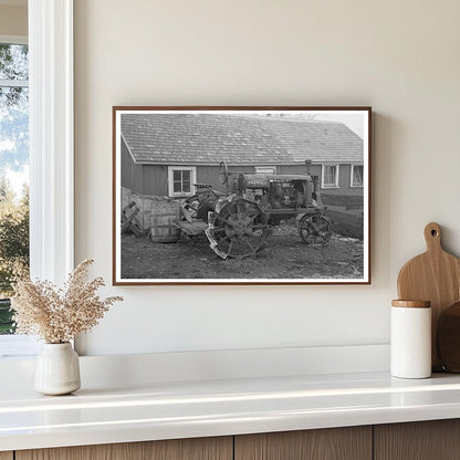 1936 Vintage Tractor on Roy Merriott Farm Iowa - Available at KNOWOL